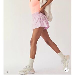 NWT FP Movement Get Your Flirt On Shorts Peony Pink Size S